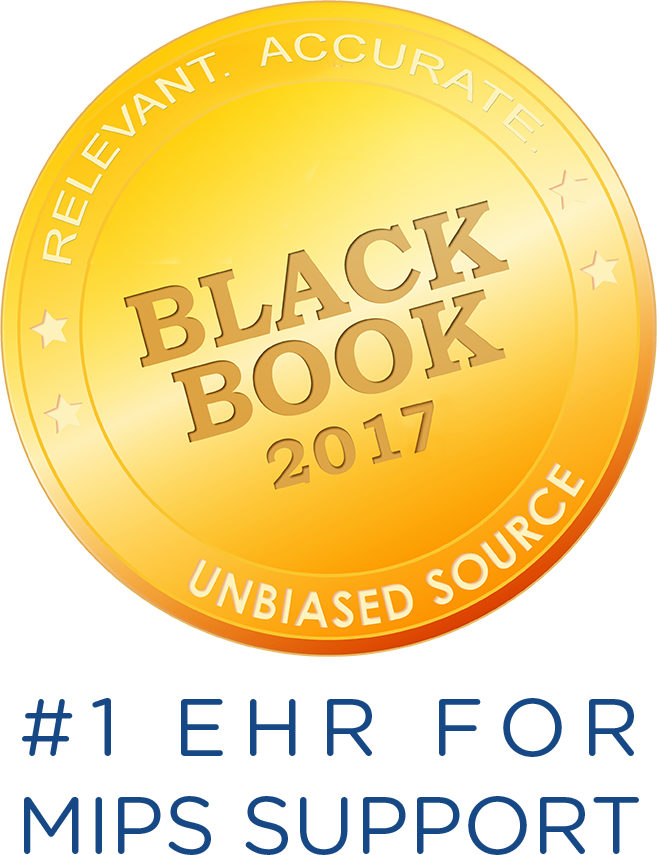 Black Book 2017 - #1 EHR for MIPS Support
